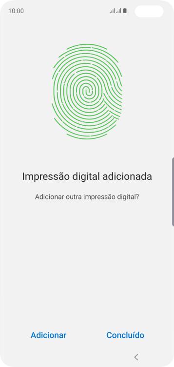 Pressione Concluído. Pressione Concluído.