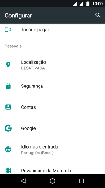 Pressione Segurança. Pressione Segurança.