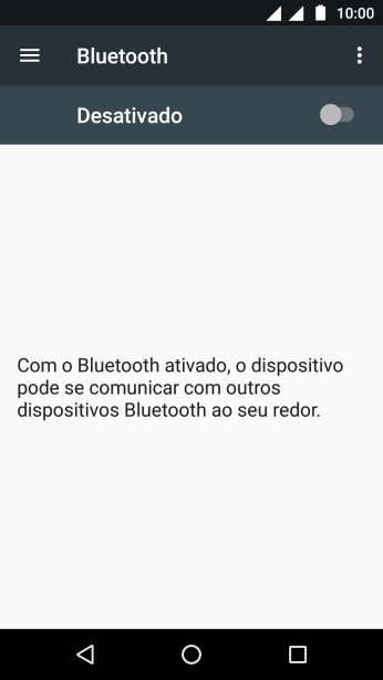 Pressione o indicador para ativar a função. Pressione o indicador para ativar a função.
