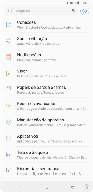 Pressione duas vezes a tecla de voltar. Pressione duas vezes a tecla de voltar.