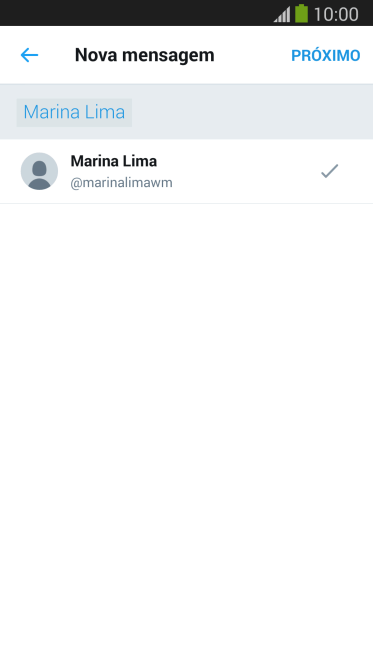 Pressione PRÓXIMO. Pressione PRÓXIMO.