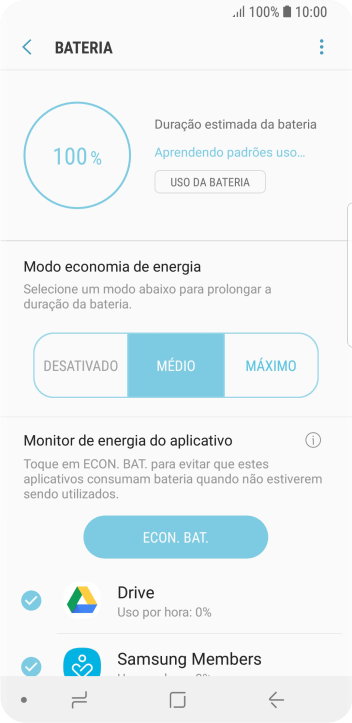 Pressione a tecla de início para finalizar e voltar à tela inicial. Pressione a tecla de início para finalizar e voltar à tela inicial.