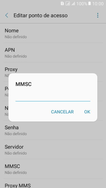 Digite http://mms.tim.br e pressione OK. Digite http://mms.tim.br e pressione OK.