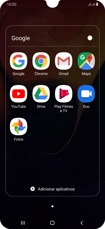 Pressione YouTube. Pressione YouTube.