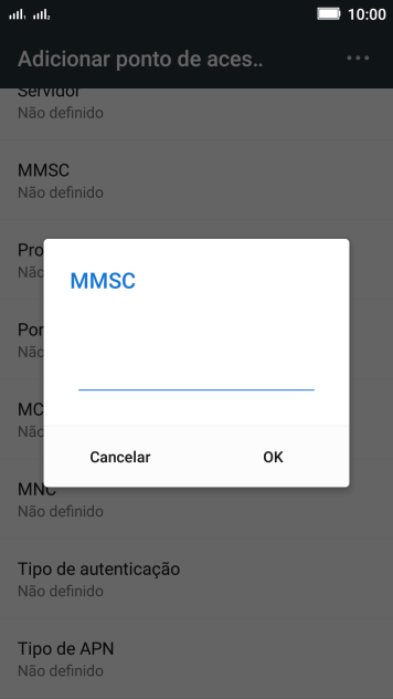 Digite http://mms.tim.br e pressione OK. Digite http://mms.tim.br e pressione OK.
