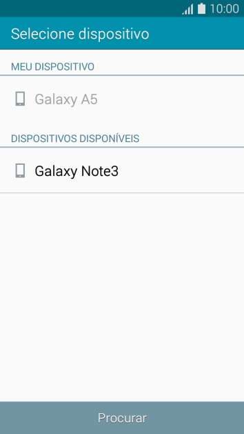 Pressione o dispositivo Bluetooth desejado, e aguarde um instante enquanto o arquivo é transferido. Pressione o dispositivo Bluetooth desejado, e aguarde um instante enquanto o arquivo é transferido.
