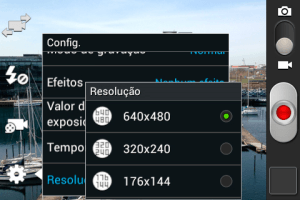 Pressione a resolução desejada. Pressione a resolução desejada.