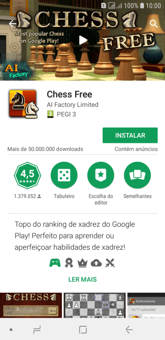 Pressione INSTALAR, e siga as indicações da tela para instalar o app. Pressione INSTALAR, e siga as indicações da tela para instalar o app.