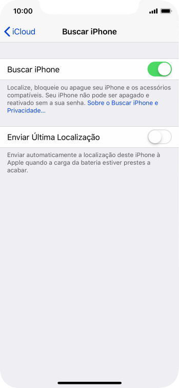 Pressione o indicador ao lado de Pressione o indicador ao lado de