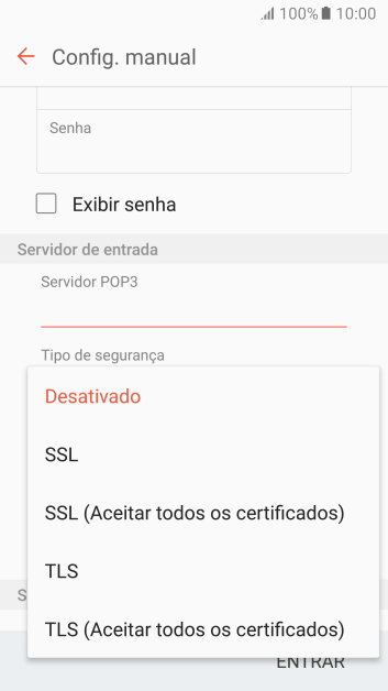 Pressione Desativado para ativar ou desativar a função. Pressione Desativado para ativar ou desativar a função.