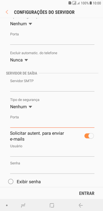 Pressione o indicador ao lado de Pressione o indicador ao lado de