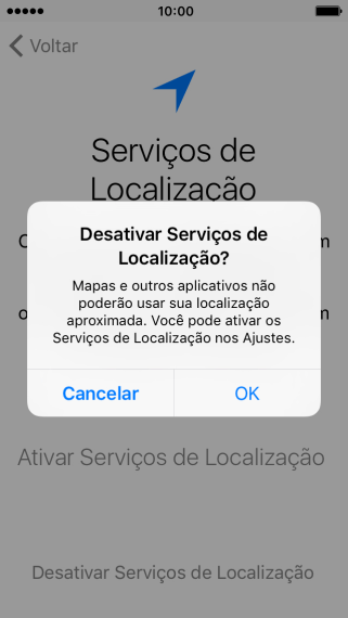 Se você desativar a função, deve pressionar OK. Se você desativar a função, deve pressionar OK.