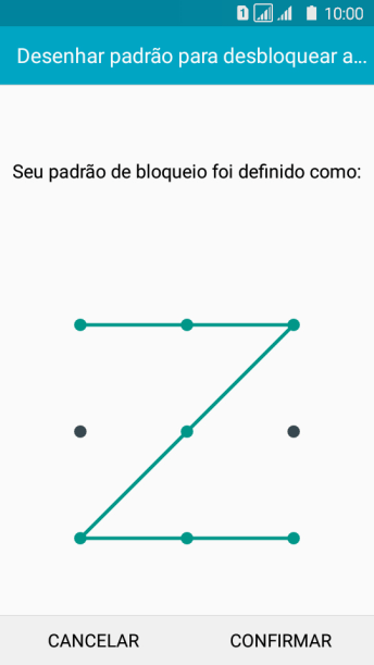 Repita o código do celular selecionado, e pressione CONFIRMAR. Repita o código do celular selecionado, e pressione CONFIRMAR.