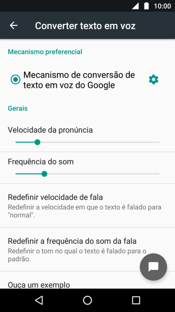 Pressione o ícone de configurações ao lado de Pressione o ícone de configurações ao lado de