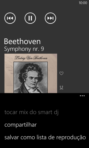 Pressione salvar como lista de reprodução. Pressione salvar como lista de reprodução.