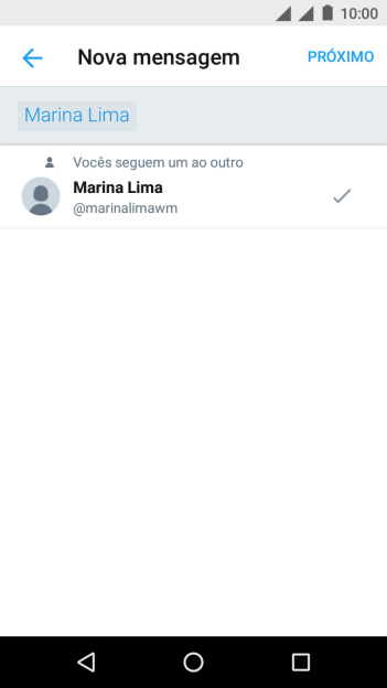 Pressione PRÓXIMO. Pressione PRÓXIMO.