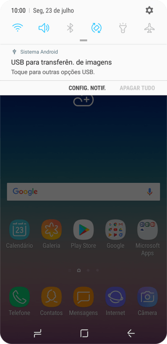 Pressione Toque para outras opções USB.. Pressione Toque para outras opções USB..