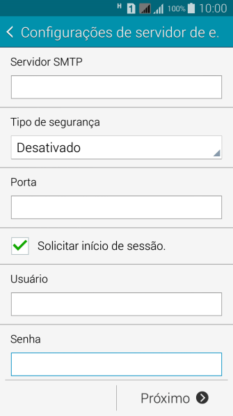 Pressione Próximo. Pressione Próximo.