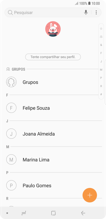 Pressione o ícone de menu. Pressione o ícone de menu.