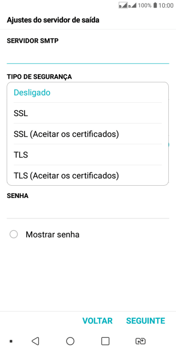 Pressione Desligado para desativar a função. Pressione Desligado para desativar a função.