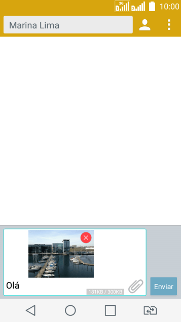 Pressione Enviar, quando você terminar de digitar sua MMS. Pressione Enviar, quando você terminar de digitar sua MMS.