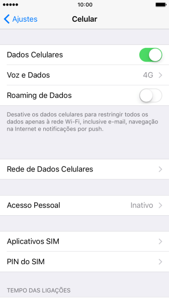 Pressione Voz e Dados. Pressione Voz e Dados.