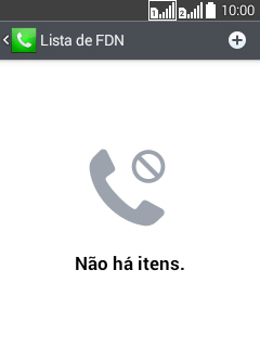Pressione o ícone de adicionar contato. Pressione o ícone de adicionar contato.