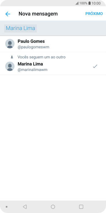 Pressione PRÓXIMO. Pressione PRÓXIMO.