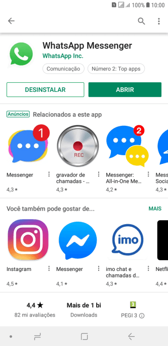 Pressione a tecla de início para finalizar e voltar à tela inicial. Pressione a tecla de início para finalizar e voltar à tela inicial.