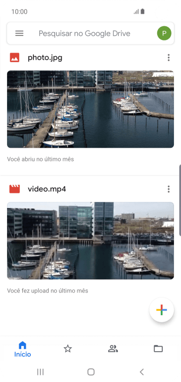Deslize para a direita a partir do lado esquerdo da tela, e navegue até a pasta desejada. Deslize para a direita a partir do lado esquerdo da tela, e navegue até a pasta desejada.