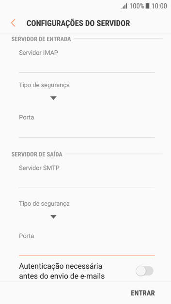 Pressione o indicador ao lado de Pressione o indicador ao lado de
