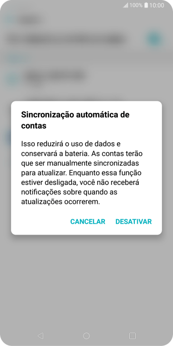 Se você desativar a função, deve pressionar DESATIVAR. Se você desativar a função, deve pressionar DESATIVAR.