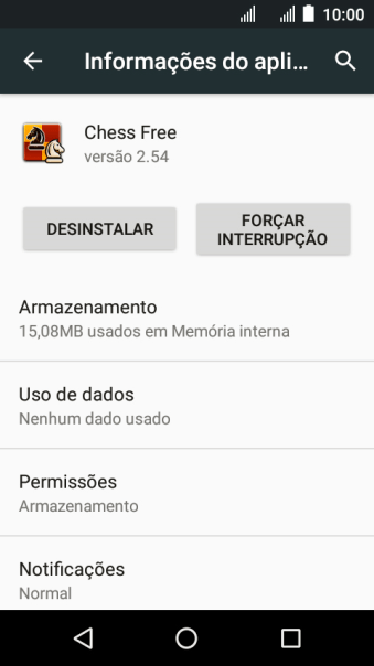 Pressione Notificações. Pressione Notificações.