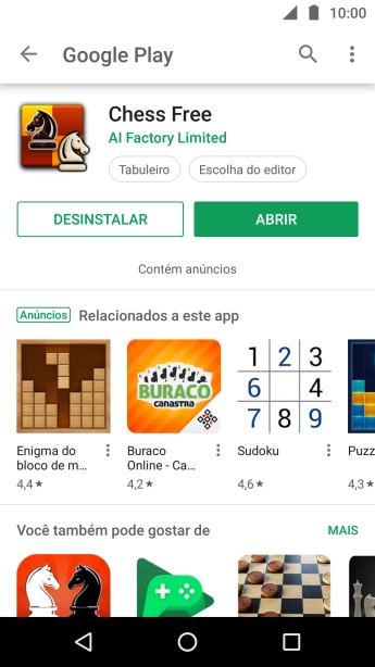 Pressione a tecla de início para finalizar e voltar à tela inicial. Pressione a tecla de início para finalizar e voltar à tela inicial.