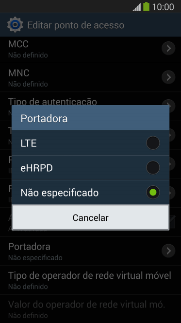 Pressione Não especificado. Pressione Não especificado.