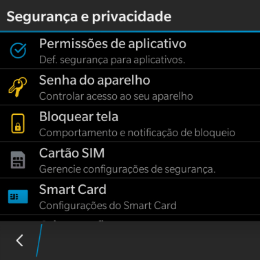 Pressione Senha do aparelho. Pressione Senha do aparelho.