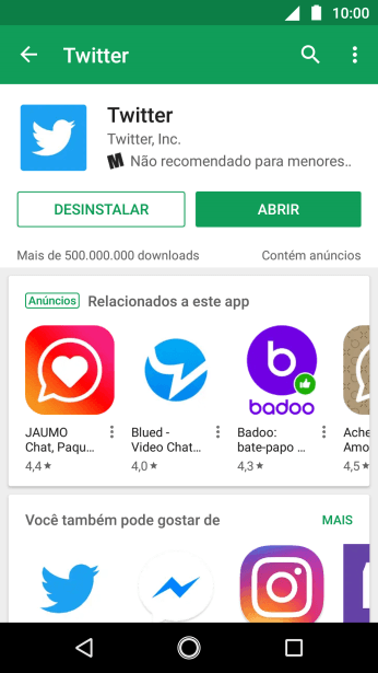 Pressione a tecla de início para finalizar e voltar à tela inicial. Pressione a tecla de início para finalizar e voltar à tela inicial.