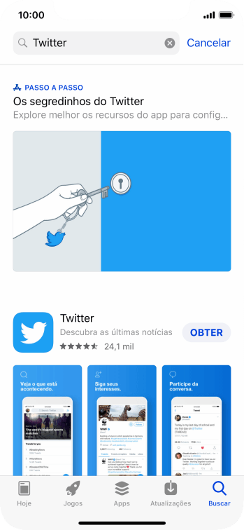 Pressione Twitter. Pressione Twitter.