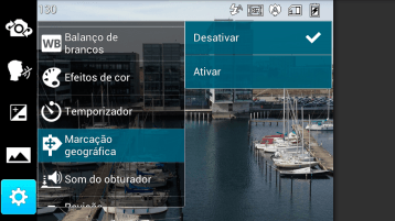 Pressione Ativar para ativar a marcação geográfica. Pressione Ativar para ativar a marcação geográfica.