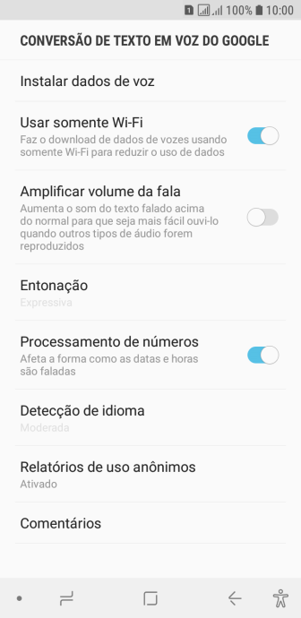 Pressione a tecla de início para finalizar e voltar à tela inicial. Pressione a tecla de início para finalizar e voltar à tela inicial.