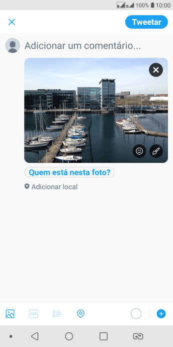 Pressione o campo de escrever, e digite o texto desejado. Pressione o campo de escrever, e digite o texto desejado.