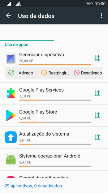 Pressione Ativado para ativar a função. Pressione Ativado para ativar a função.