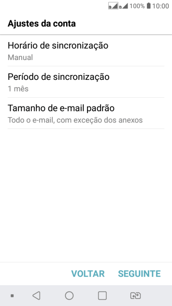 Pressione Horário de sincronização. Pressione Horário de sincronização.