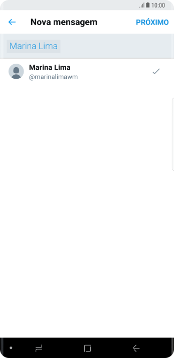 Pressione PRÓXIMO. Pressione PRÓXIMO.