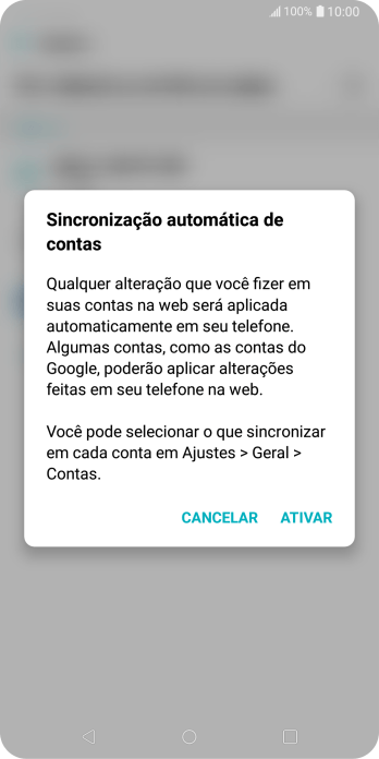 Se você quiser ativar a função, deve pressionar ATIVAR. Se você quiser ativar a função, deve pressionar ATIVAR.