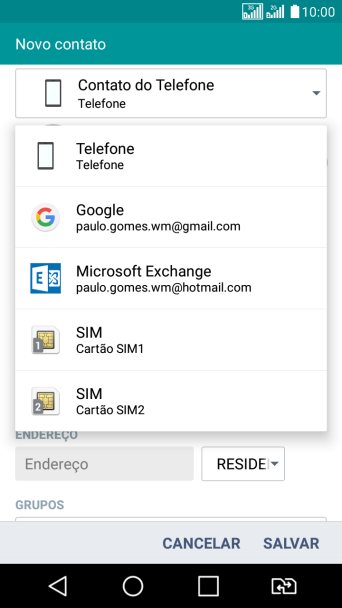 Pressione Telefone. Pressione Telefone.