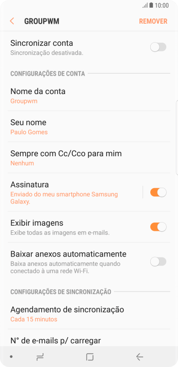 Pressione o indicador ao lado de Pressione o indicador ao lado de