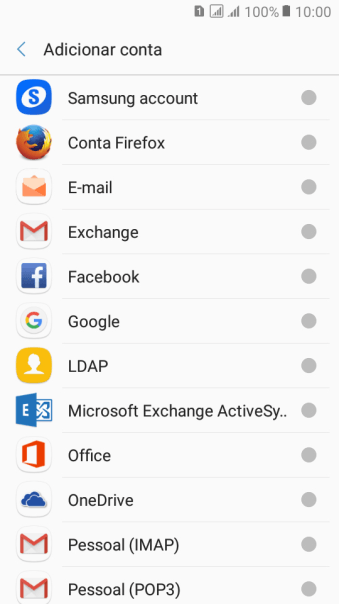Pressione E-mail. Pressione E-mail.