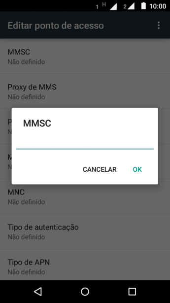Digite http://mms.tim.br e pressione OK. Digite http://mms.tim.br e pressione OK.