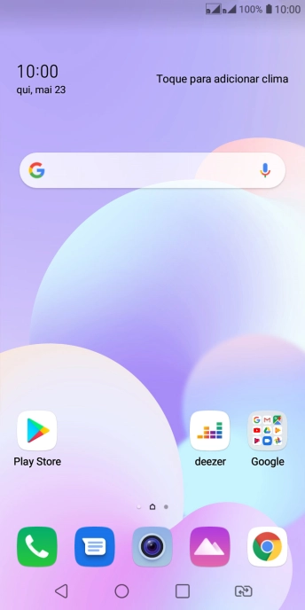 Pressione Play Store. Pressione Play Store.